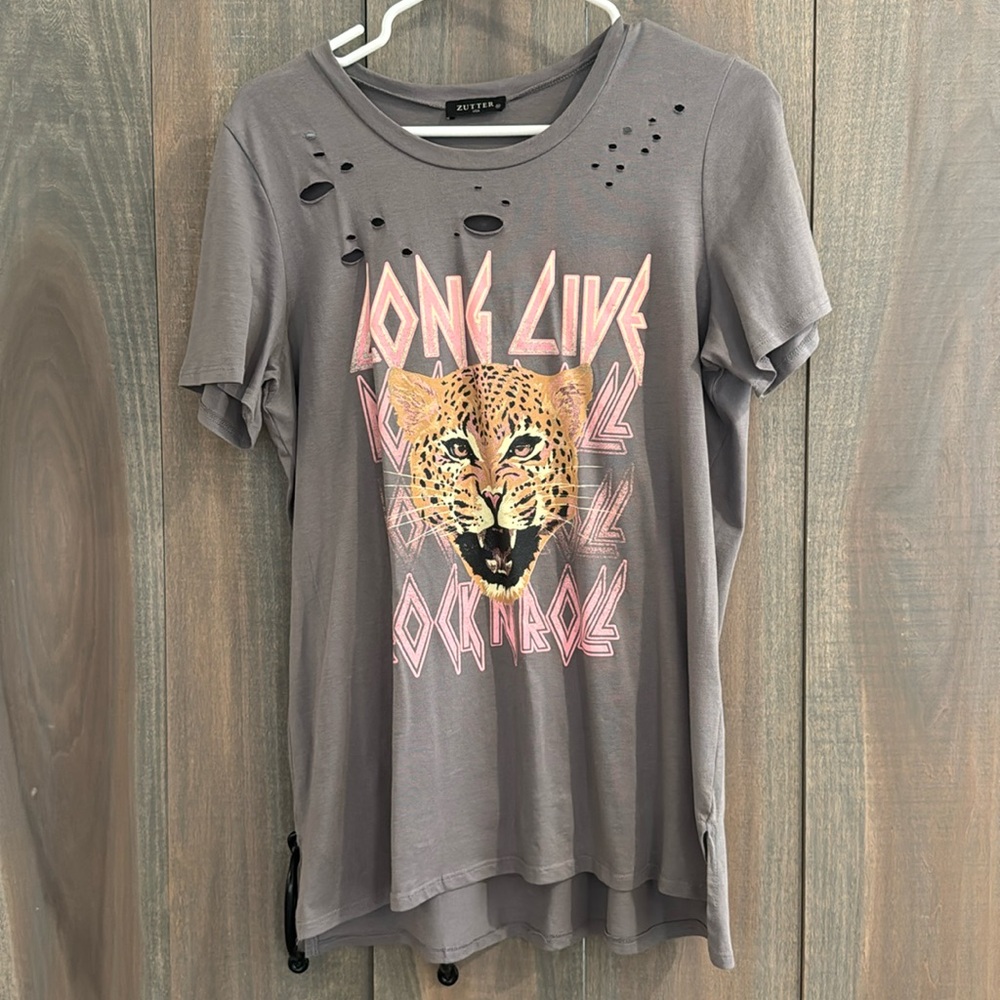These Three Boutique | Distressed Tee
